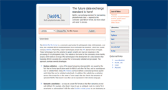 Desktop Screenshot of nexml.org